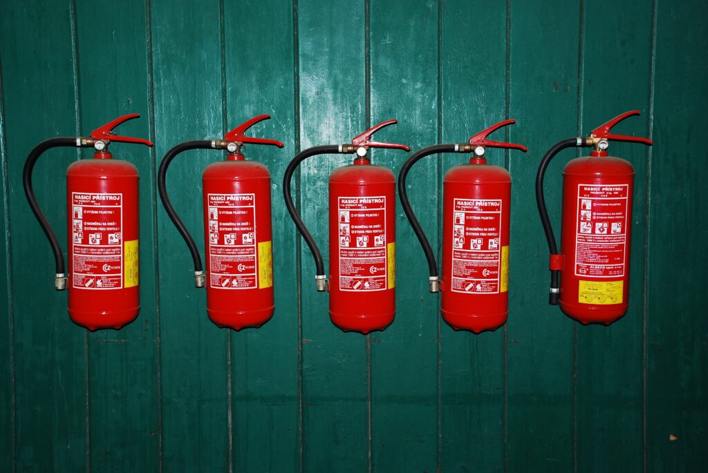 Fire extinguishers
