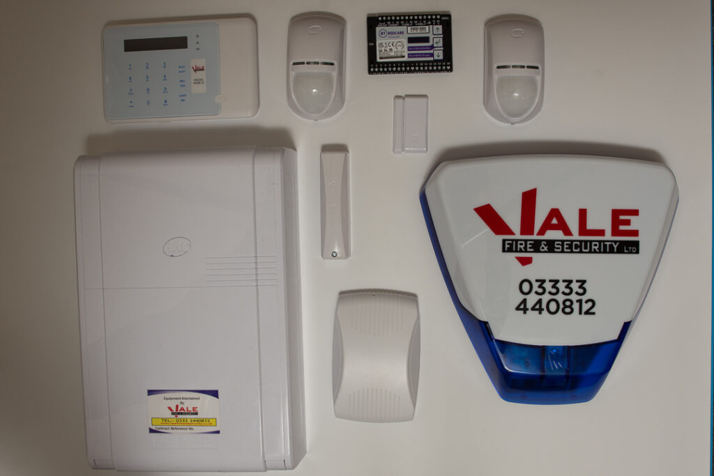 Intruder alarms equipment